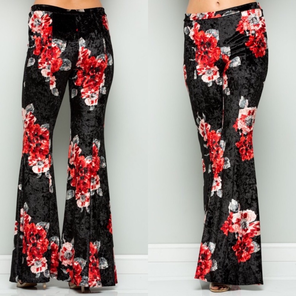 NEW COLORS / SEE NEW LISTING 
Flare Lounge PANTS - Picture 3 of 4